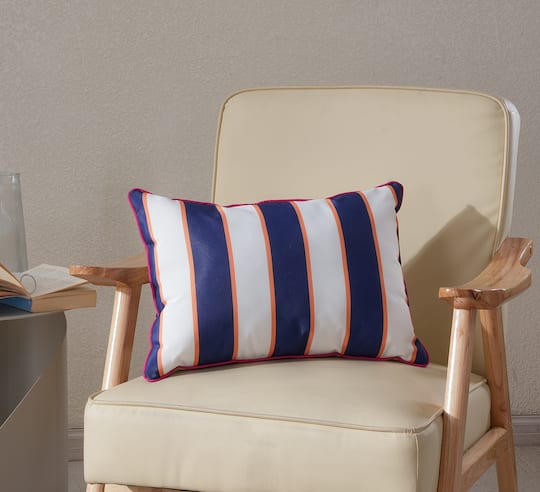 14" x 20" Striped Lumbar Outdoor Pillow by Ashland®